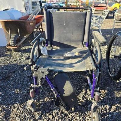 #80314 â€¢ Quickie Wheelchair
