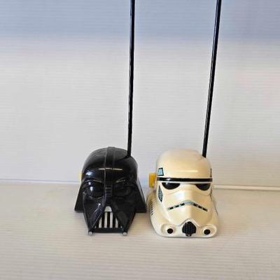 #3740 â€¢ (2) Micro Games of America Star Wars Walkie Talkies
