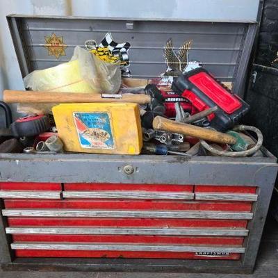 #7002 â€¢ Craftsman Tool Box with Tools
