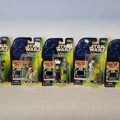 #3730 â€¢ (5) Kenner Star Wars The Power of the Force
