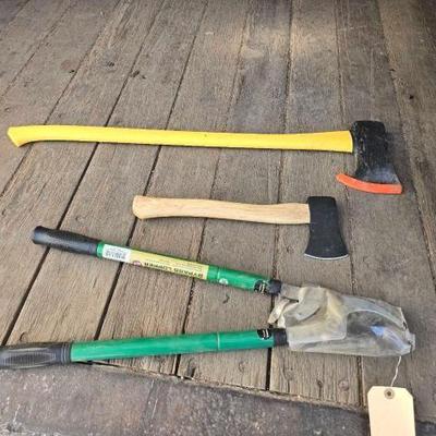#7698 â€¢ Two Axes and Loppers
