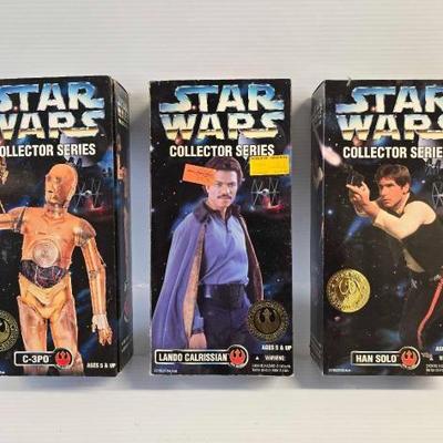 #4016 â€¢ (3) Star Wars Collector Series
