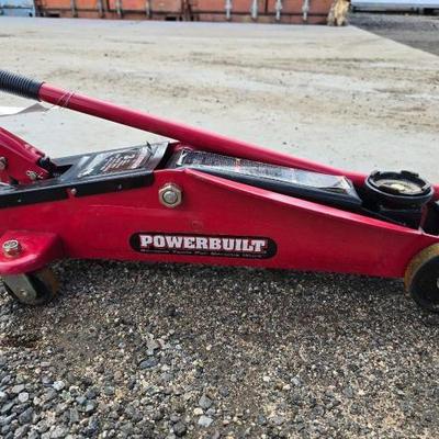 #80300 â€¢ 3 Ton Powerbuilt Floor Jack
