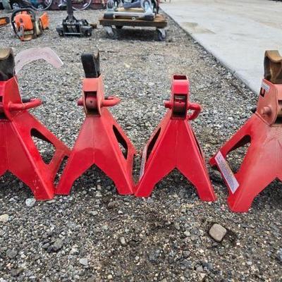 #80302 â€¢ 4 Three Ton Jack Stands
