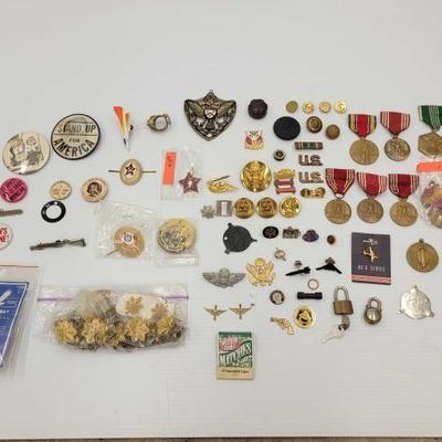 #1808 â€¢ Military Pins and Medals
