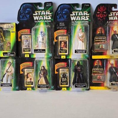 #3744 â€¢ (8) Kenner Star Wars Toys
