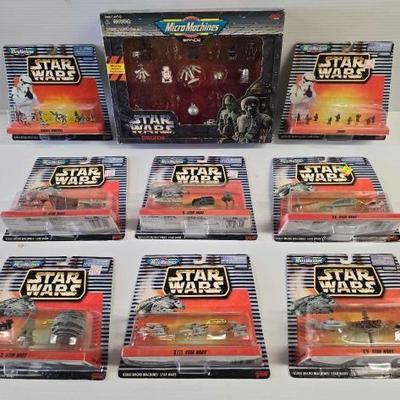 #4018 â€¢ (9) Star Wars Micro Machines
