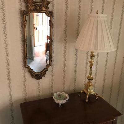 lamp $99 mirror $18