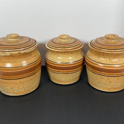 Studio Pottery Kitchen Containers