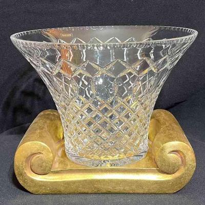 Crystal Made In Poland Bowl * Display Piece