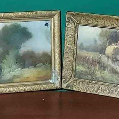 VINTAGE * Framed & Signed Paintings * Countryside Scenes