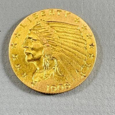 Gold Indian Head