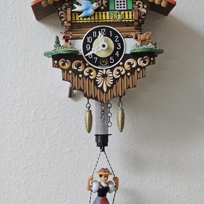 German Folk Art Cuckoo Clock