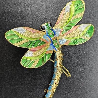 Cloissone Dragonfly Ornament