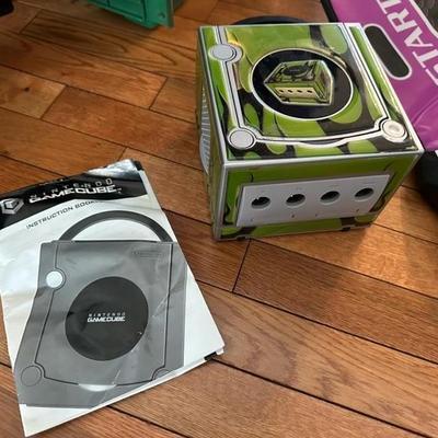 Nintendo Gamecube with games and accessories