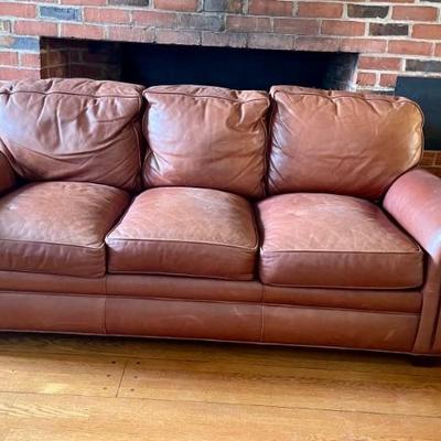 Hancock & Moore Leather Sofa