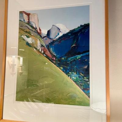 Gregory Kondos Lithograph