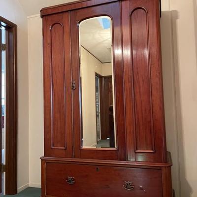 Mirrored Armoire