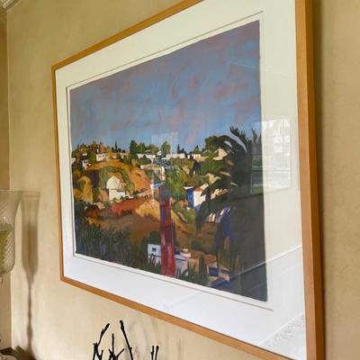 Miles Hermann Oil on Paper