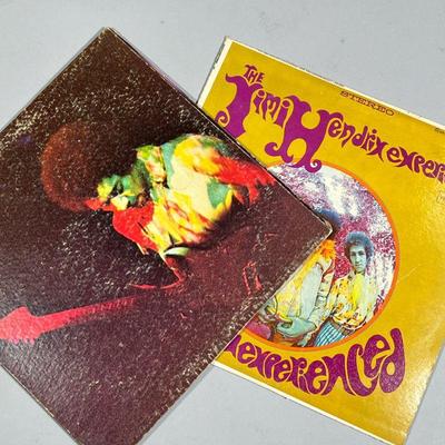 (2PC) JIMI HENDRIX VINYL | Includes: Are You Experienced 6261; Band Of Gypsys STAO-472.
