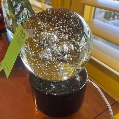 Gorgeous crystal globe