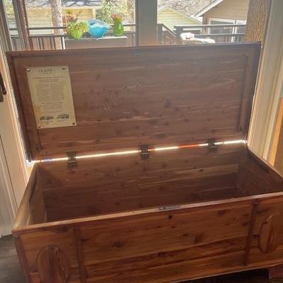 cedar chest