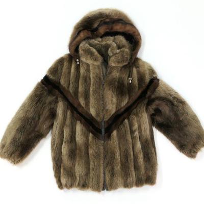 1980s Beaver Fur Coat