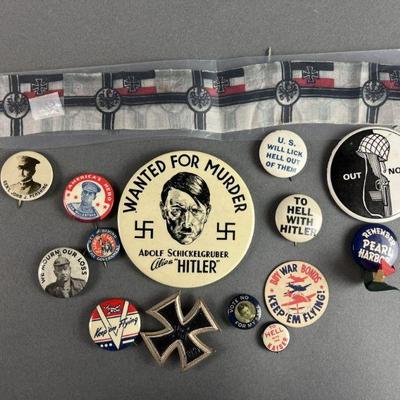 Lot 62 | WWI, WW2 and Vietnam Pins