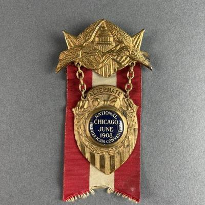 Lot 47 | National Repub. Convention Exec. Comm. Badge