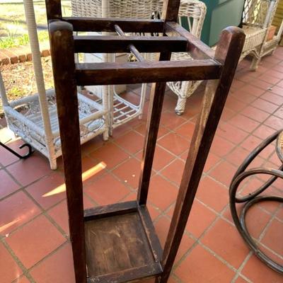 Antique plant stand