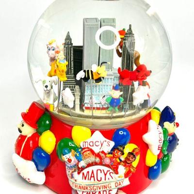 Macy's 75th Anniversary Thanksgiving Parade Snow Globe