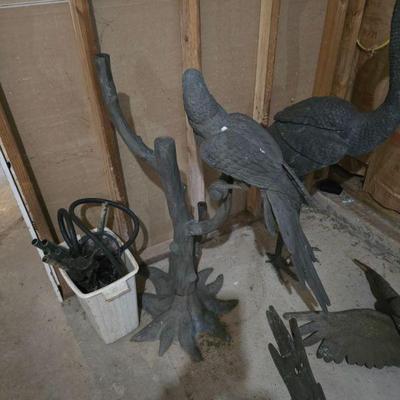 Heavy metal 3 birds on tree