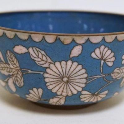 1065	CLOISONNE BOWL, APPROXIMATELY 4 1/2 I X 2 1/4 IN HIGH

