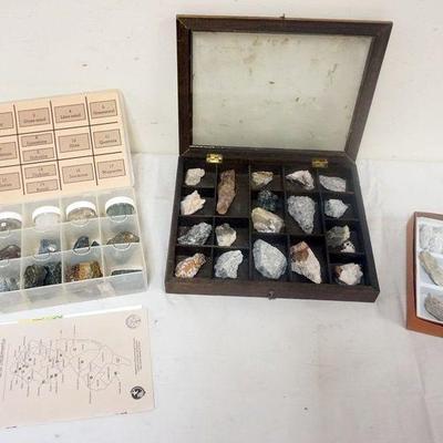 1260	COLLECTION OF ROCKS AND MINERALS
