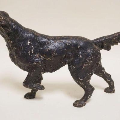 1015	ANTIQUE CAST IRON POINTER DOG DOOR STOP, APPROXIMATELY 18 IN X 9 IN HIGH
