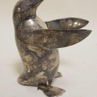 1241	SILVER PLATE PENGUIN FIGURE, APPROXIMATELY 6 IN H
