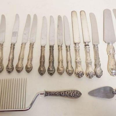 1233	ASSORTED STERLING SILVER HANDLED PIECES
