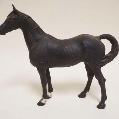 1016	ANTIQUE CAST IRON HORSE DOOR STOP, APPROXIMATELY 13 IN X 10 1/2 IN HIGH
