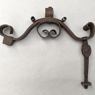 Spanish Wrought Iron Door Knocker, 17th century