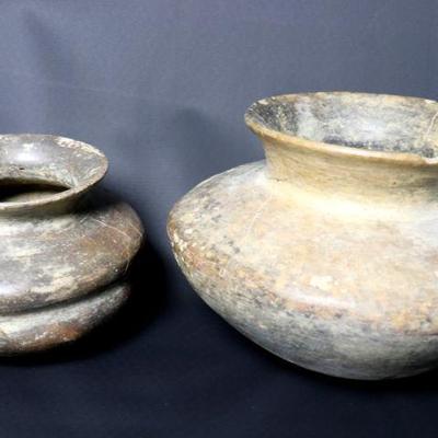 Two Pre-Columbian Pottery Bowls