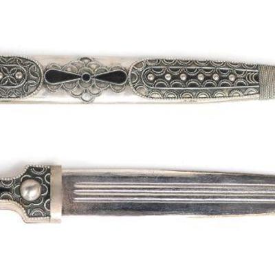 Ornate Caucasian Kindjal Dagger, 20th c.