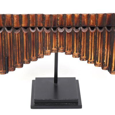 Beautifully Carved Musical Instrument, Nyanga (Flute Pipes)