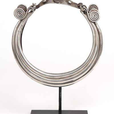 Heavy Chinese Hmong Miao Ceremonial Torque