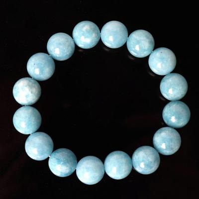 Beautiful Aquamarine Beaded Bracelet