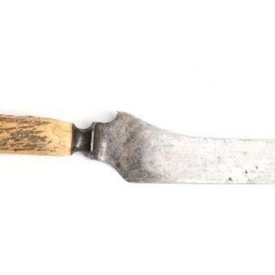Silver Mounted Cutting Knife, Marked Solingen