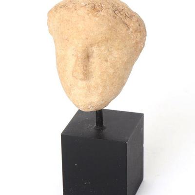 Greek Marble Head of a Goddess