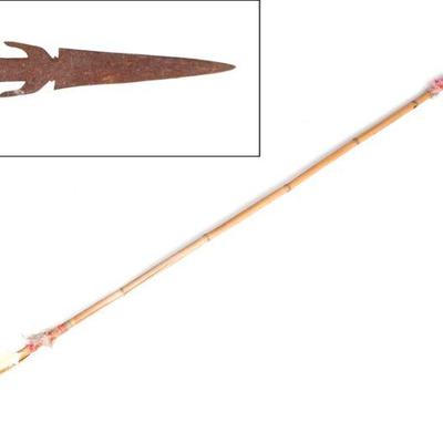 Rattan Philippines Ceremonial Spear