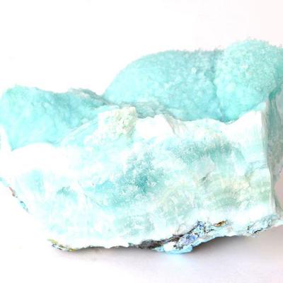 Gorgeous Natural Raw Blue Aragonite