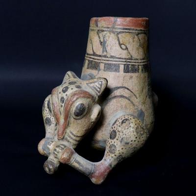 Unusual Pre-Columbian Nicoya Zoomorphic Vessel