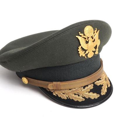 Vintage US Army General Hat of 'Full Bird Colonel George 